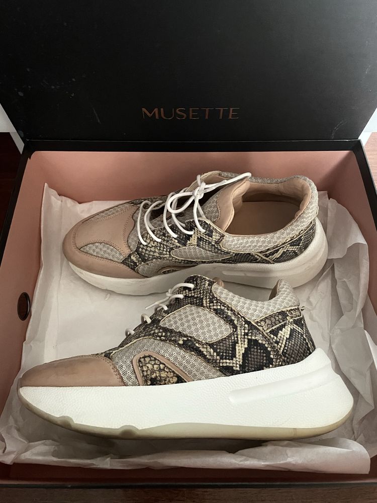 Musette 35 номер дамски обувки естествена кожа