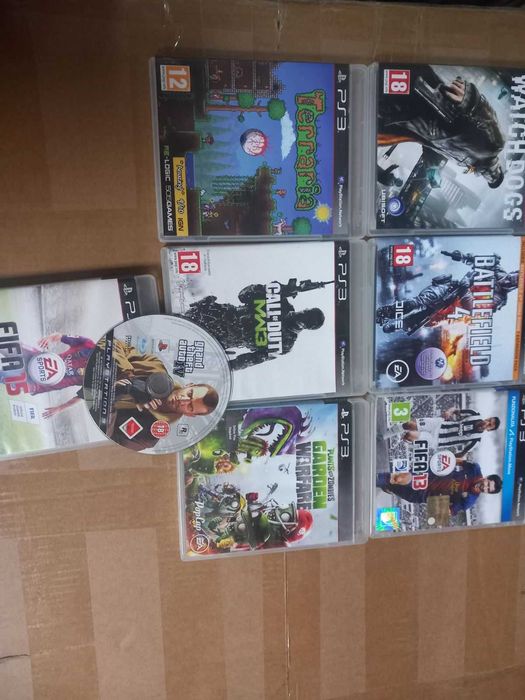 PS3 всичко за 35лв watch dogs/terraria/cod3/battlefield 4