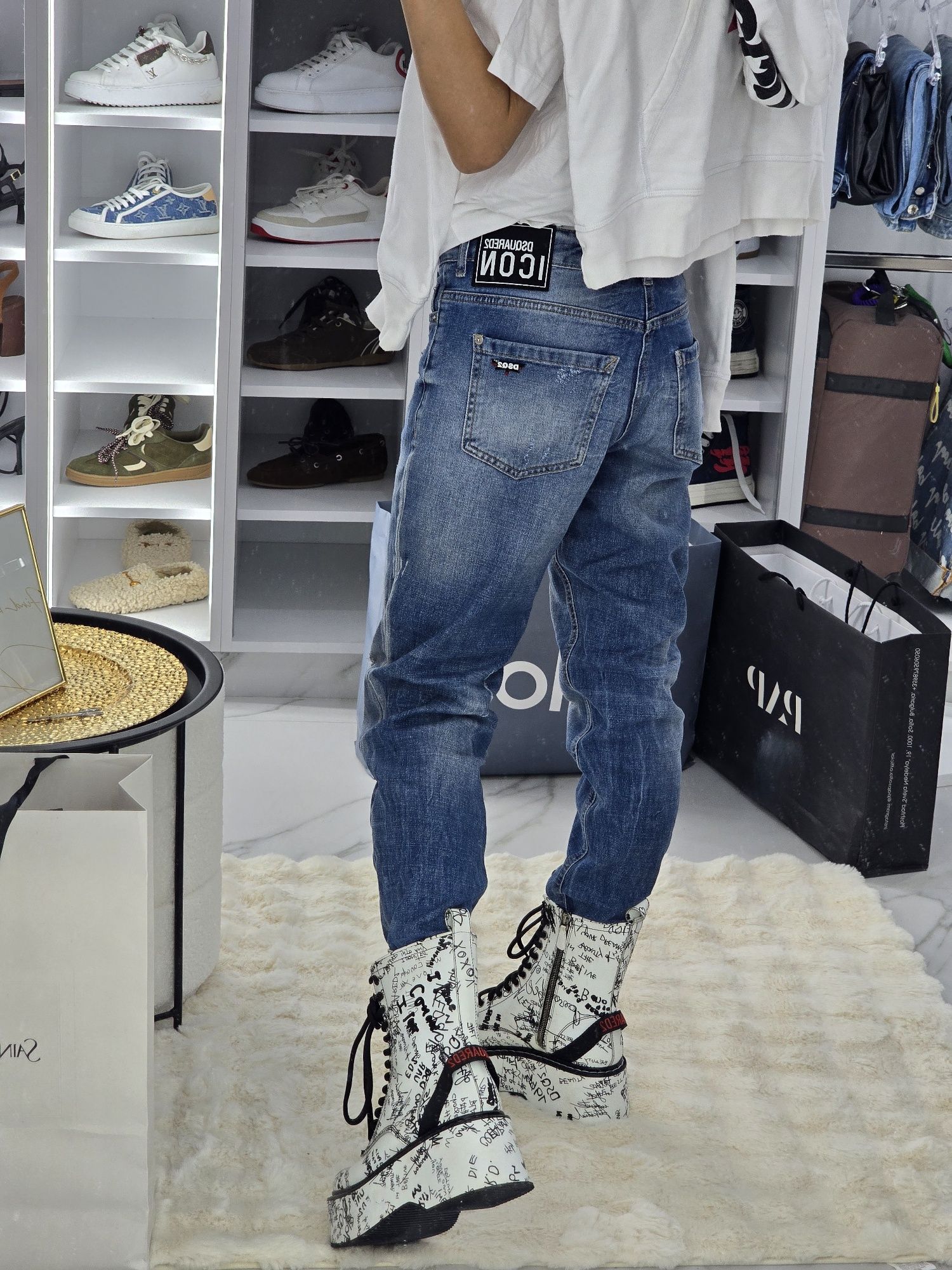 Дамски сет dsquared2, обувки 39 номер