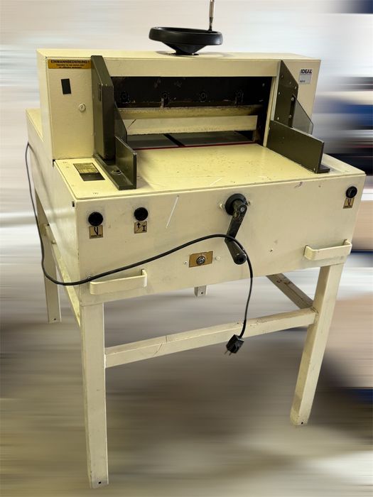 Книговезки нож/гилотина Ideal 4810