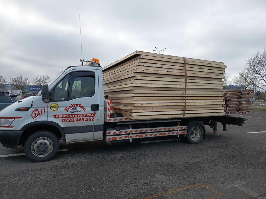 Platforma tractari auto moto utilaje dube tractoare Bucuresti A0 A1 A2