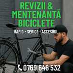 Ofer servicii de revizie/mentenanta biciclete