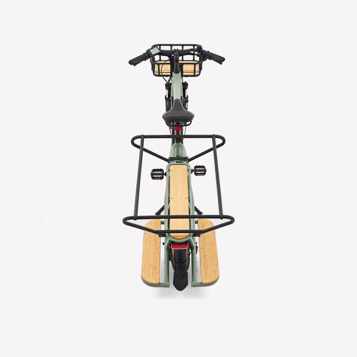 Bicicletă cargo electrică longtail - produs resigilat Decathlon