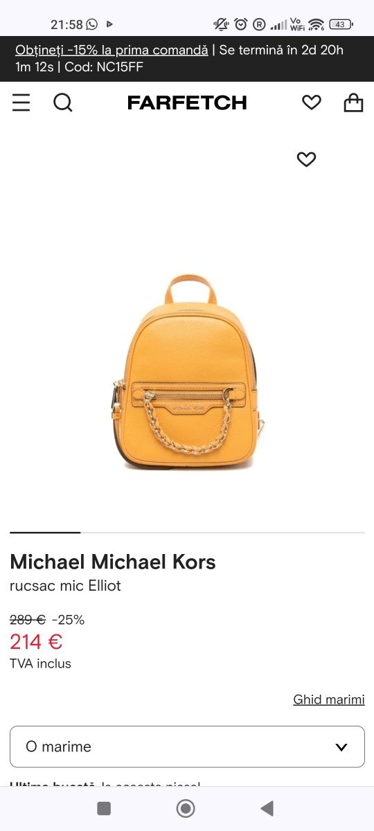 Michael Kors Rucsac Mic-Eliot
rucsac mic Elliot