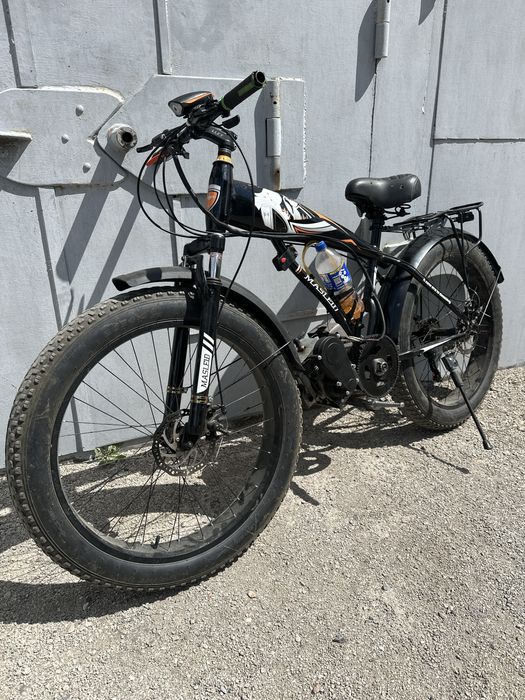 Продам кастом мопед из велосипеда