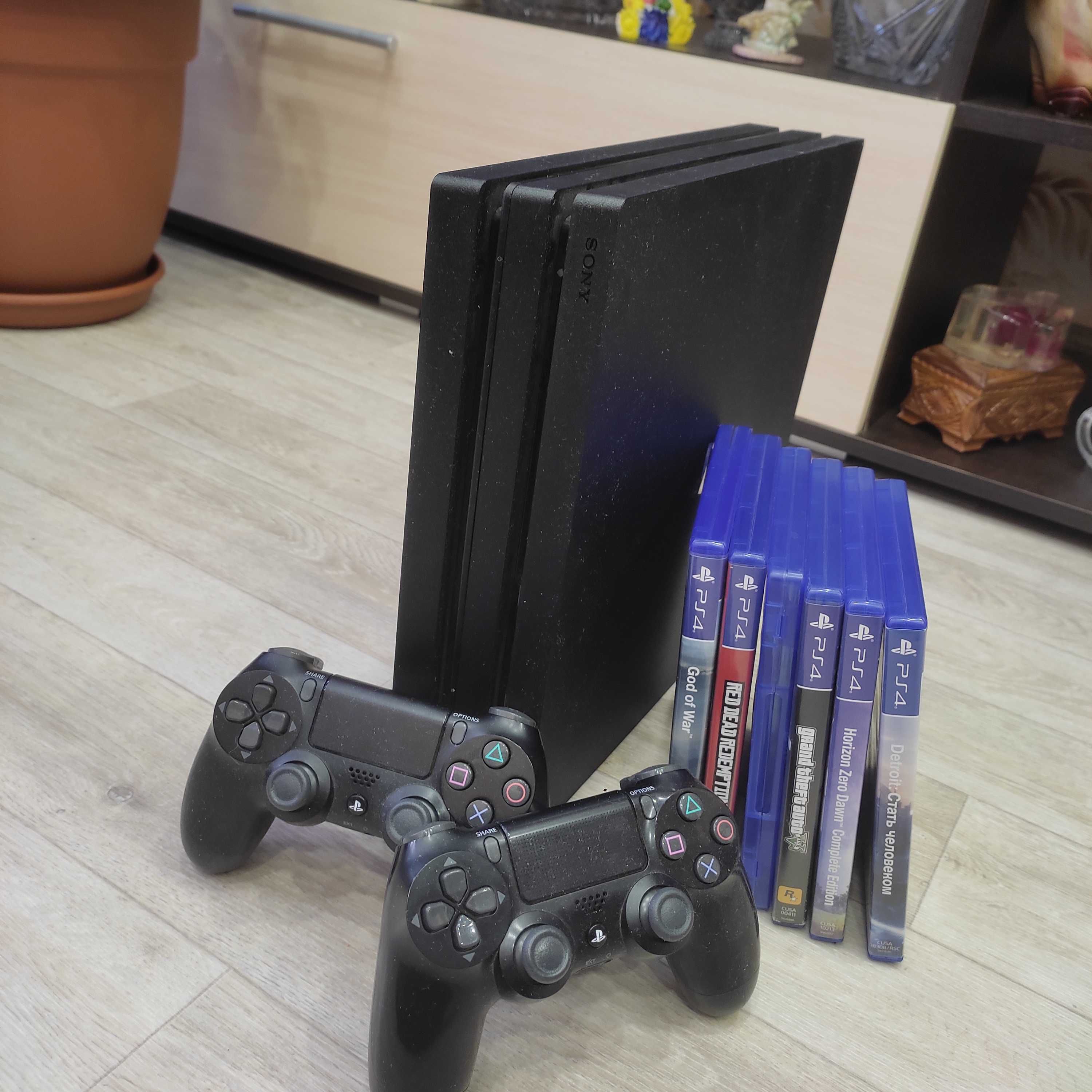 Ps4 pro 1T в отличном состоянии 230тысяч