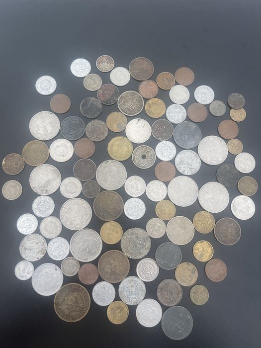 Colectie bancnote si monede vechi