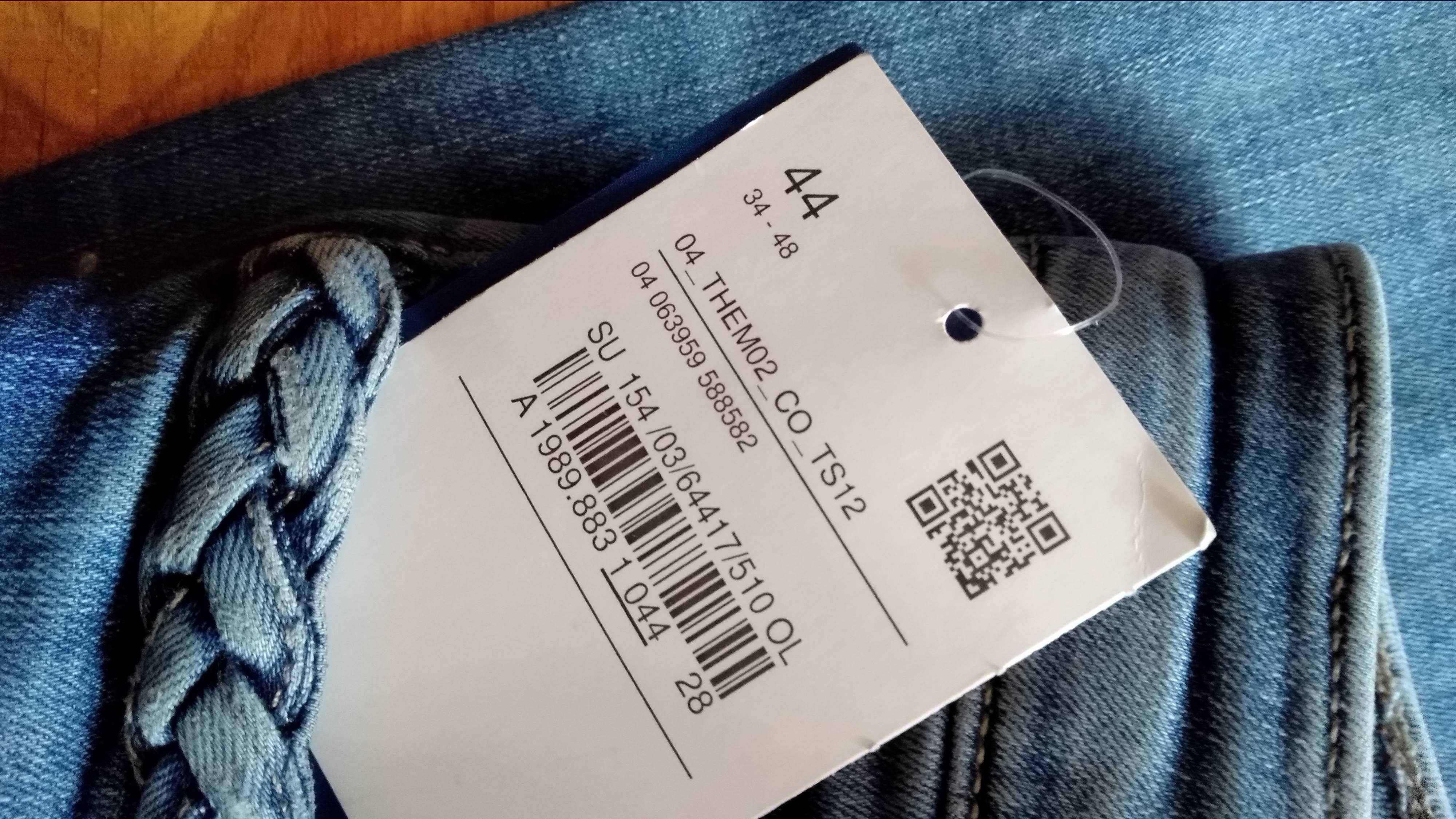 Vând jeans c&a noi cu eticheta mărimea 44 femei