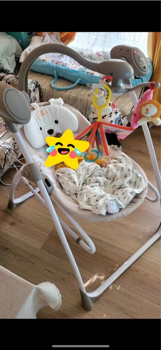 Електрическа люлка Cangaroo Swing Star