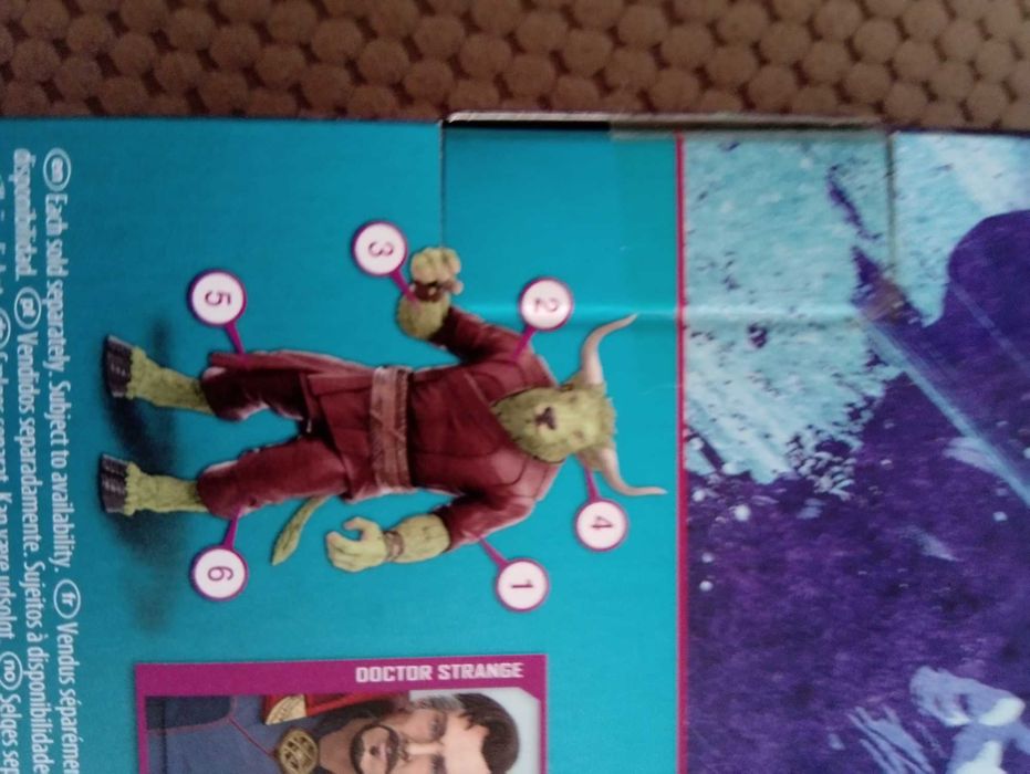 Части за екшън фигури Condiment, Rintrah, King Shark.Doctor Strange.