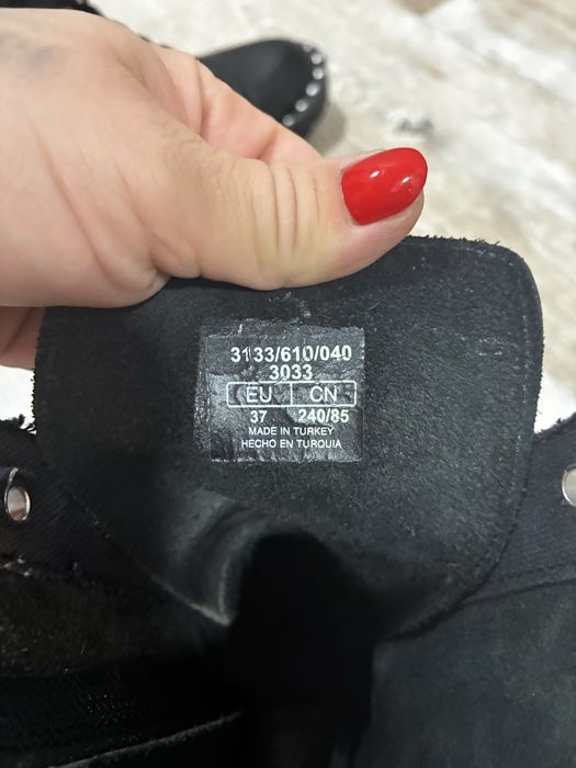 Боти Zara 24 см черни