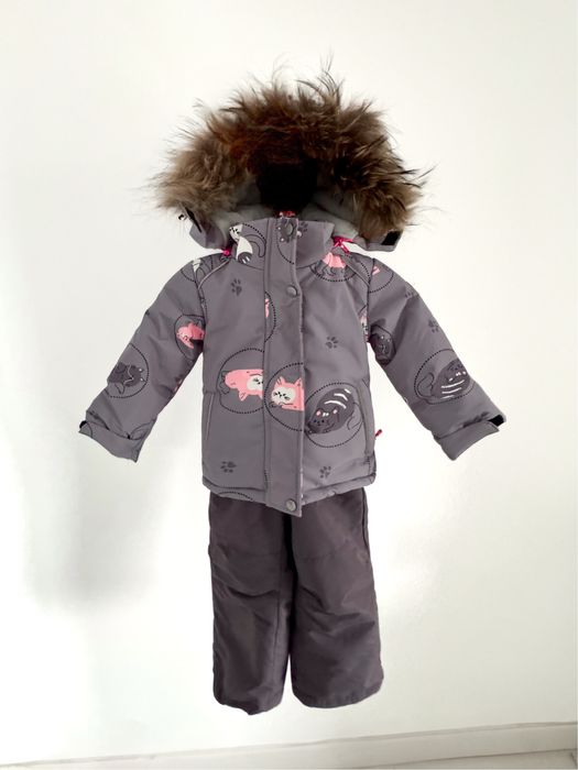 НОВЫЙ Зимний костюм детский до -30 градусов (92-98 размер)