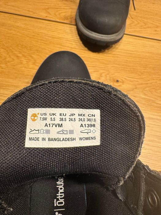 Timberland Ortholite boots