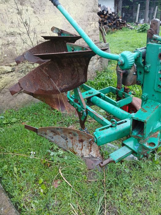 Traktor Fiat 640 DTC plug reversibil  2 trupite  lemken