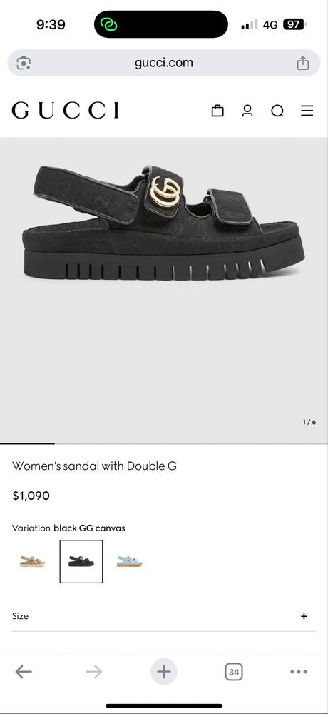 GUCCI canvas 37 оринални