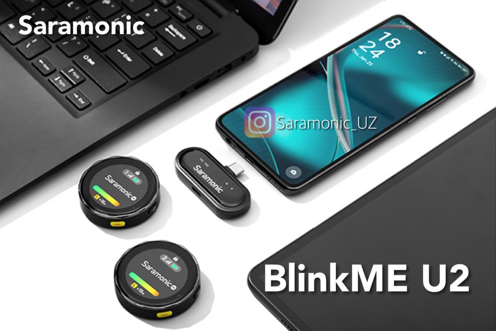 Saramonic BlinkME U2 — Беспроводной петличный Микрофон петличка