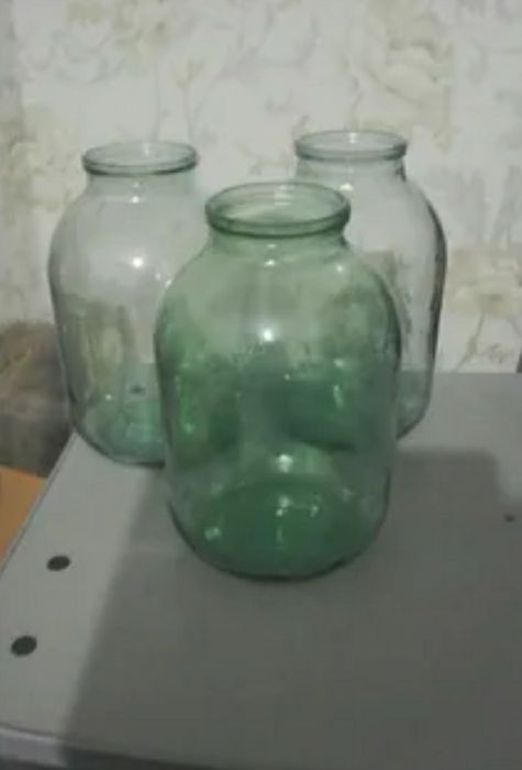 Баллоны 3 литра банки 1 литр