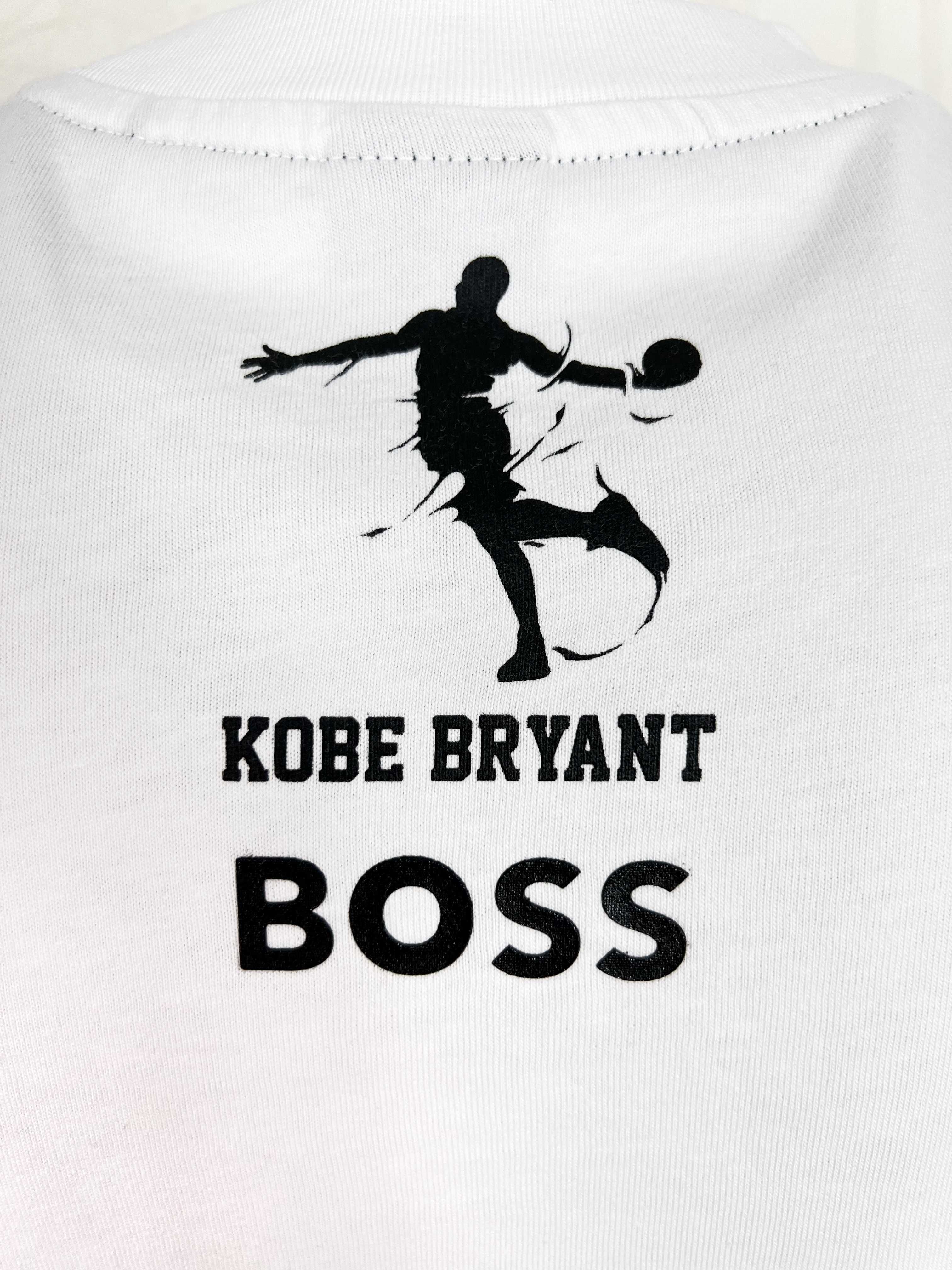 Hugo Boss бяла UNISEX тениска KOBE BRYANT размери - S XXL