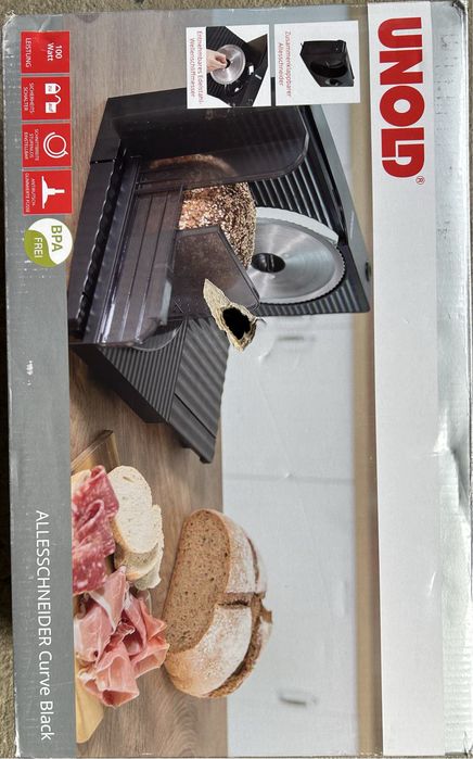 Feliator Unold curbat negru 78865 Nou