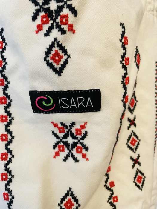 Marsupiu Isara ergonomic brodat manual