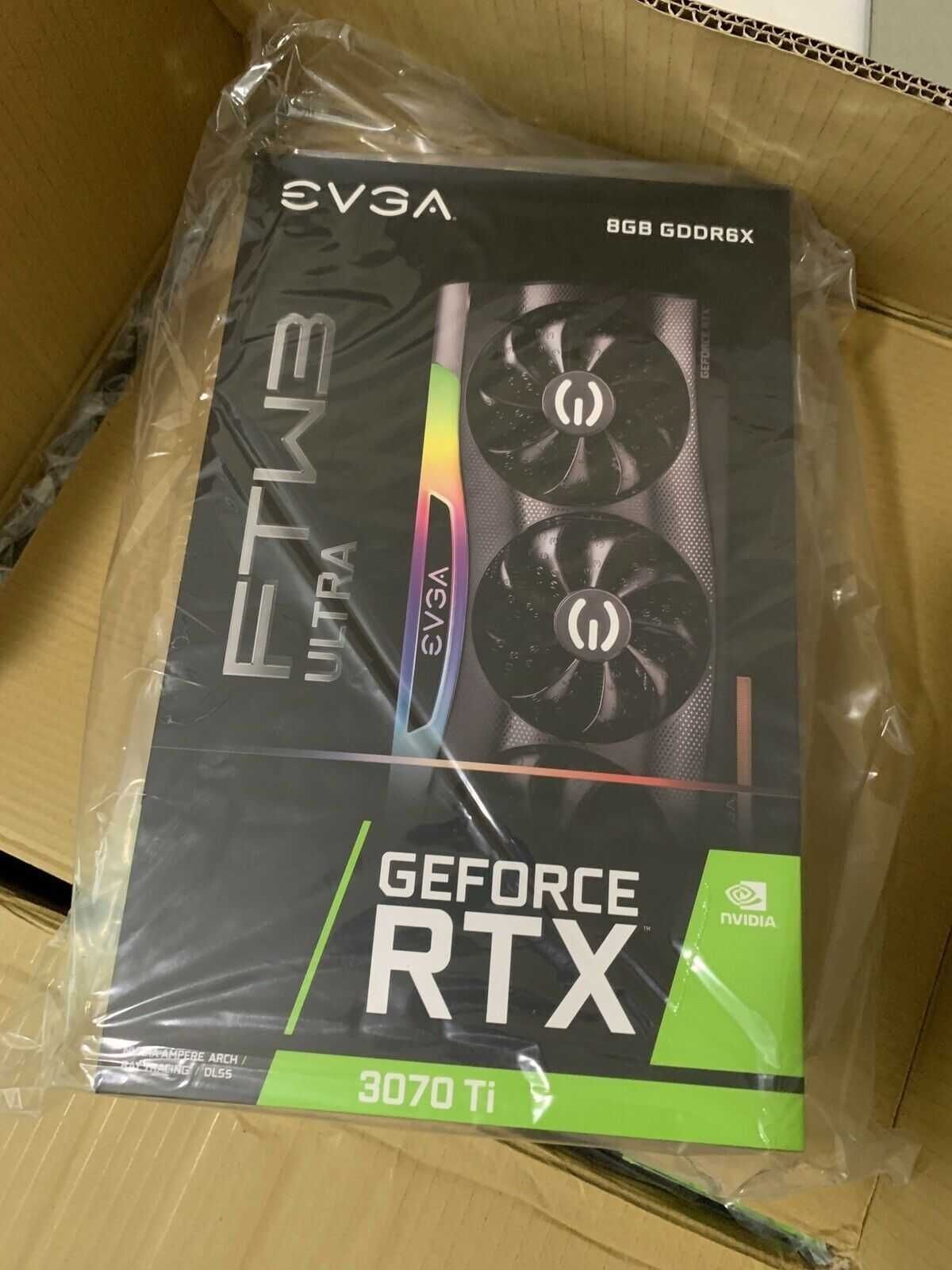 Видеокарта EVGA GeForce RTX 3070 TI FTW3 ULTRA