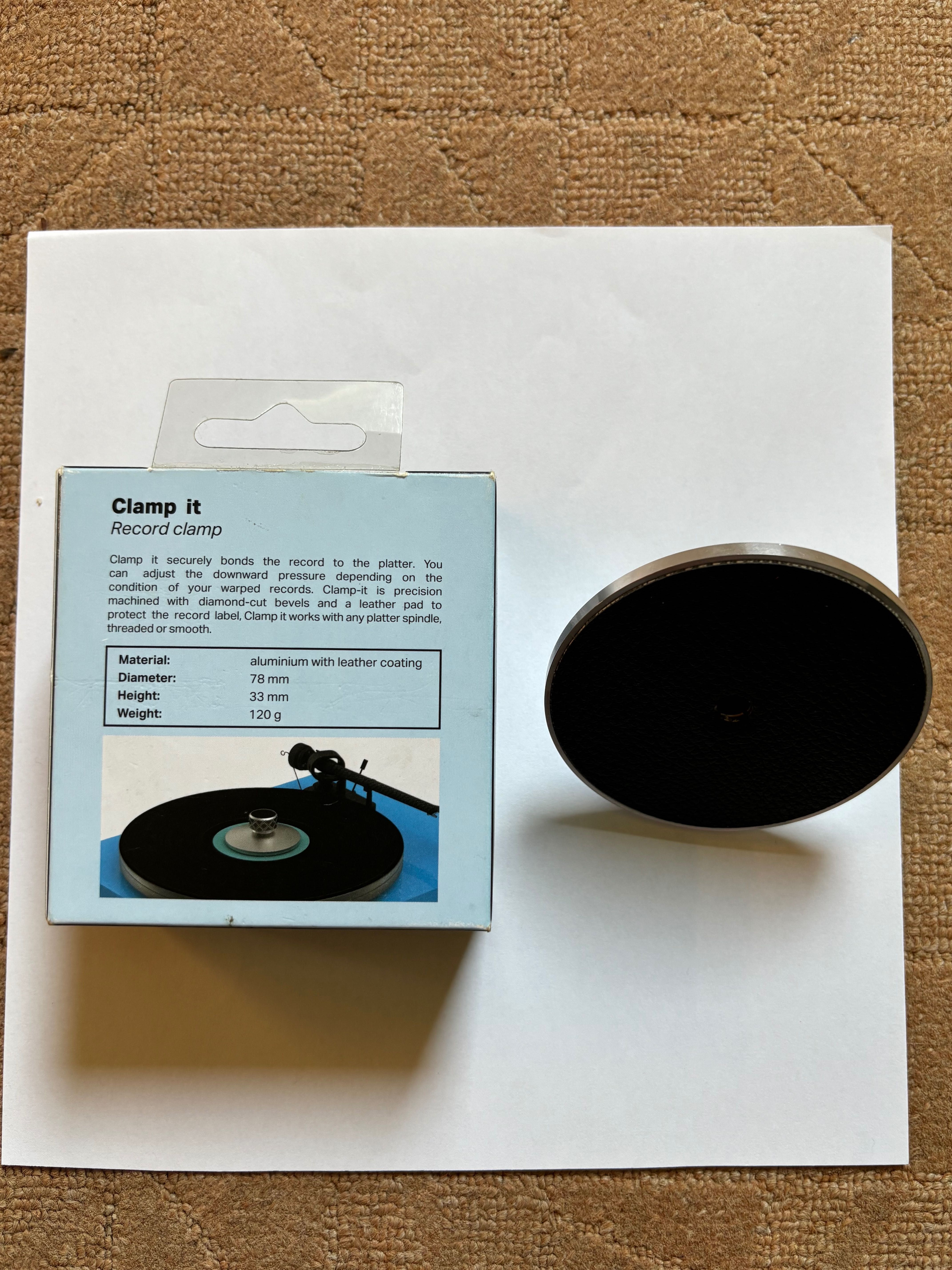 Pro-Ject Clamp It (скоба) за грамофони