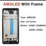 Display cu rama Samsung A53 Super AMOLED 6.5" Nou