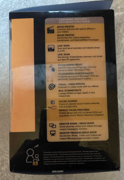 Уеб камера Creative Live! Cam Socialize HD 1080