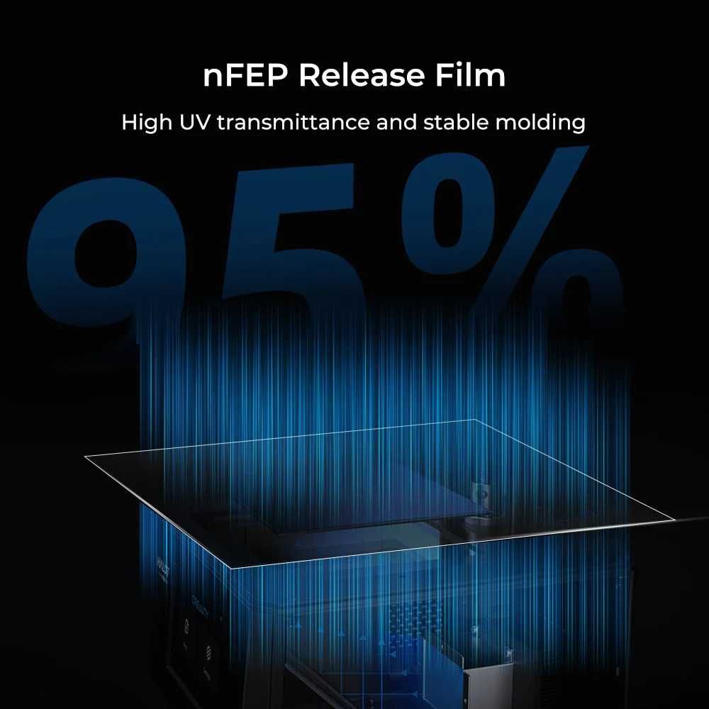 Creality nFEP Release Film 220×180×0.15mm - Pachet cu 3 folii