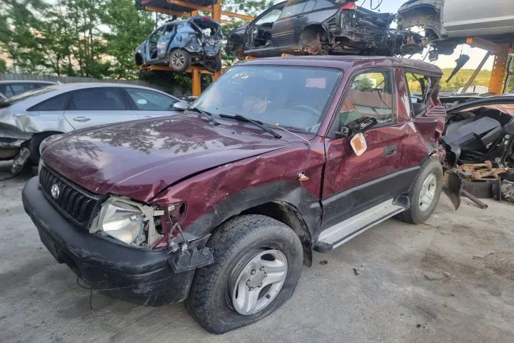 Interior textil scaun sofer bancheta spate plafon plafoniera torpedou  Toyota Land Cruiser Prado, J90, an 1998 dezmembrez
