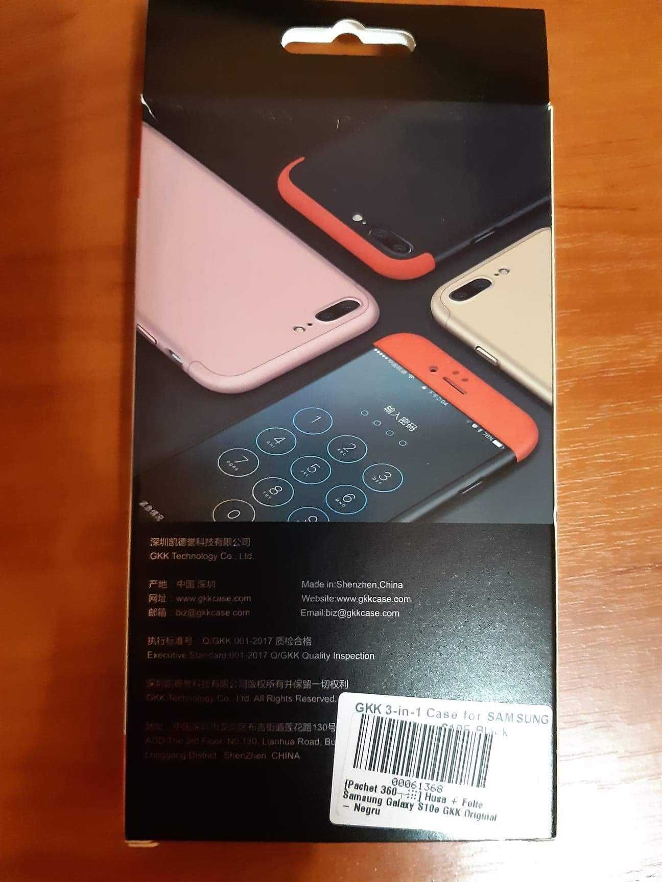 folie sticla, folie silicon si protecrie spate samsung s10e