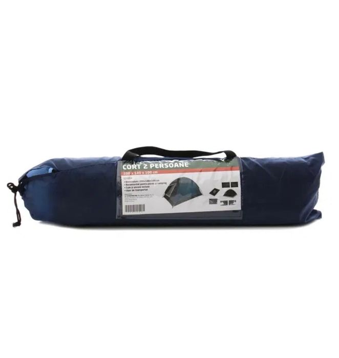 Cort camping 2 persoane 200x140x100 cm nou