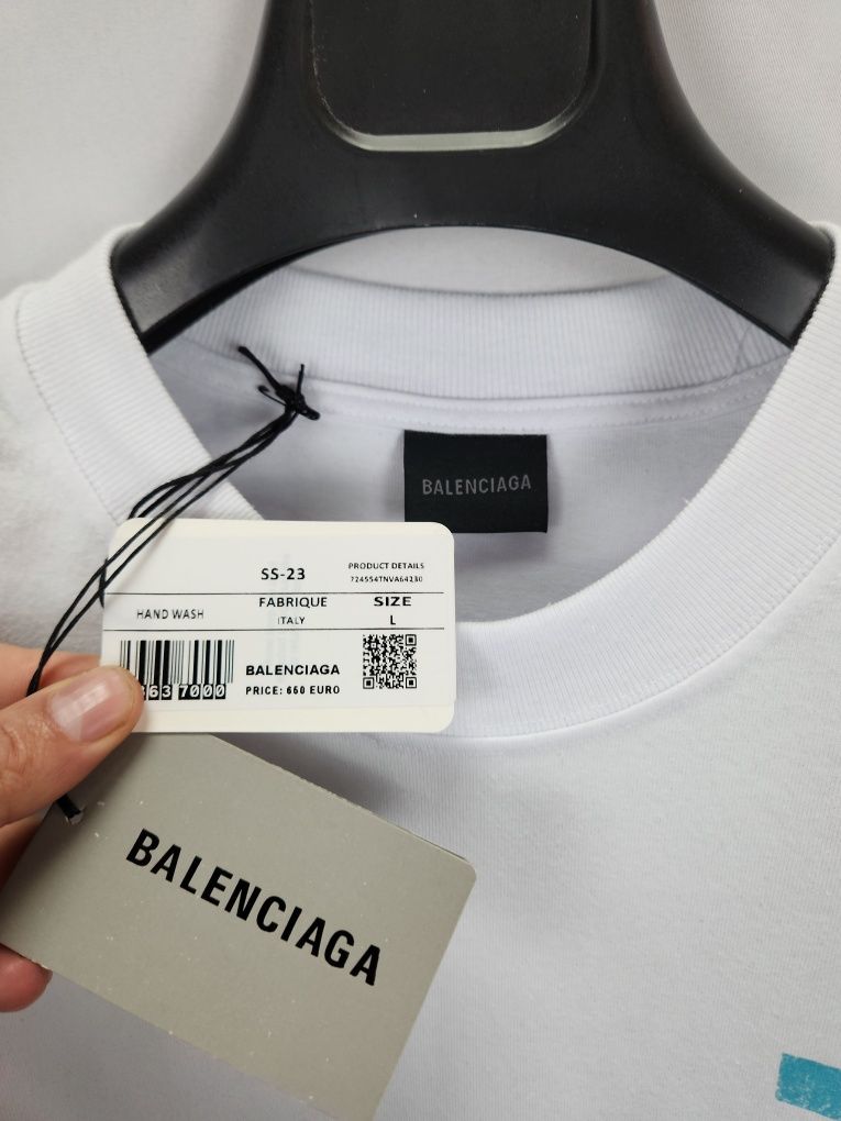 Balenciaga тениска НАМАЛЕНА