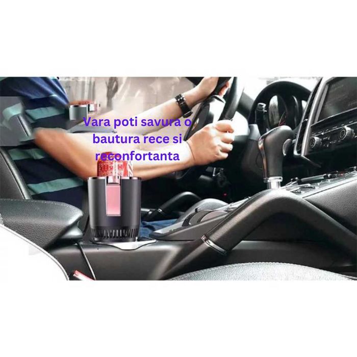 Suport Auto Inteligent 2-in-1 pentru Incalzire si Racire, 5 - 58 grade