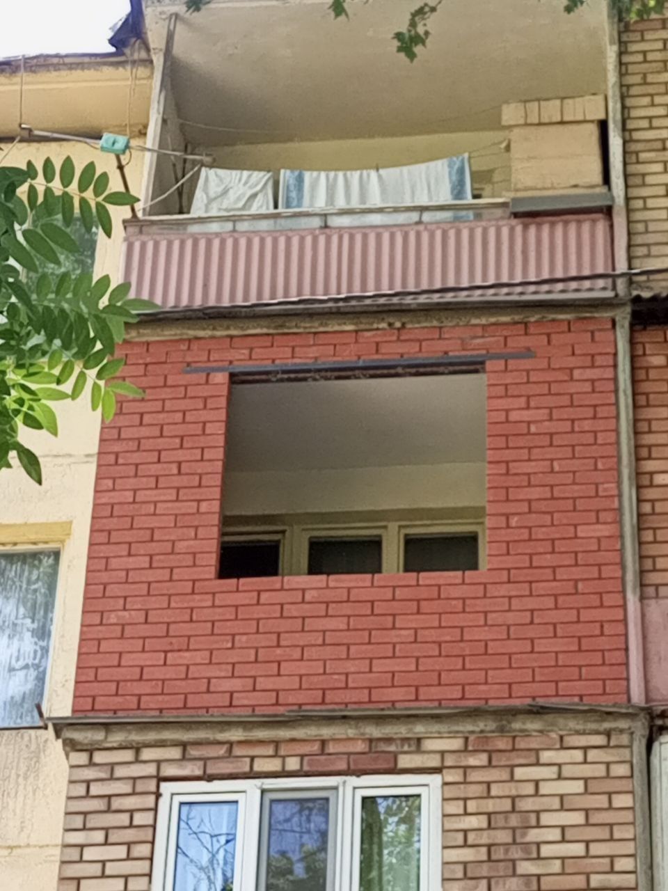 Балконга облицовка гишт кирпич терамиз кладка балкона тез ва сифатли