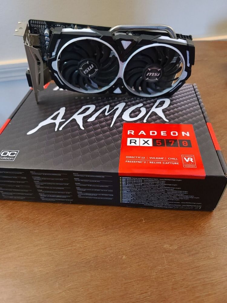 Radeon rx570 8gb MSI ARMOR oc