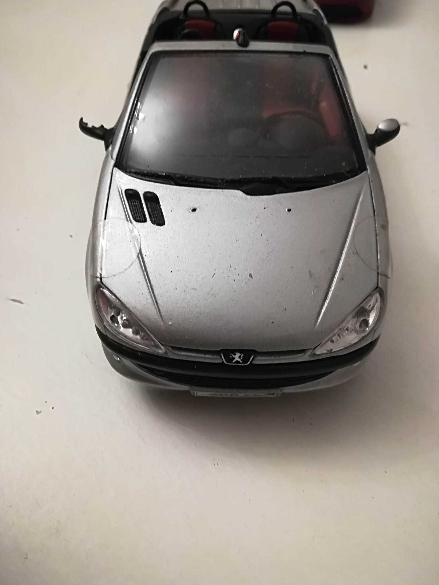 Пежо, Peugeot 206 CC, Welly 1/24