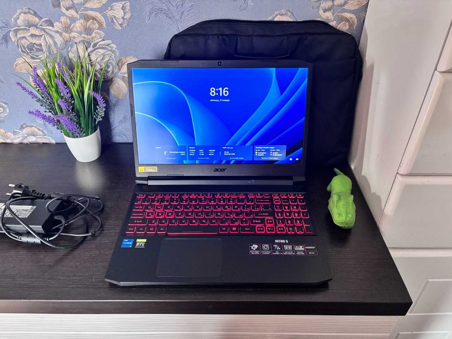 Модный игровой Nitro 5. В коробке. RTX 3000. Срочно, сегодня