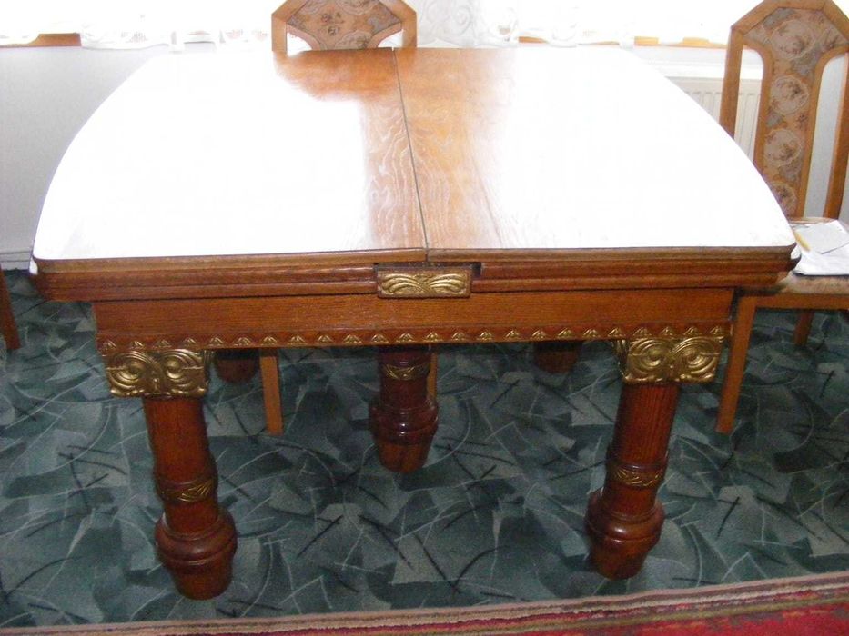 Mobilier de sufragerie Art Deco din stejar masiv