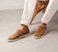 Pantofi sport casual 44 slip on Migato NOI piele naturala moale