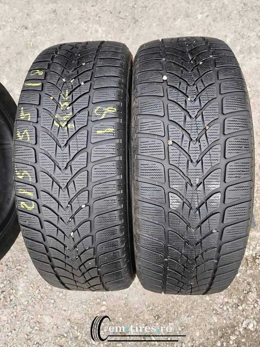 SET 2 Anvelope Iarna 215/55 R18 DUNLOP SP Winter Sport 4D 95H Runflat