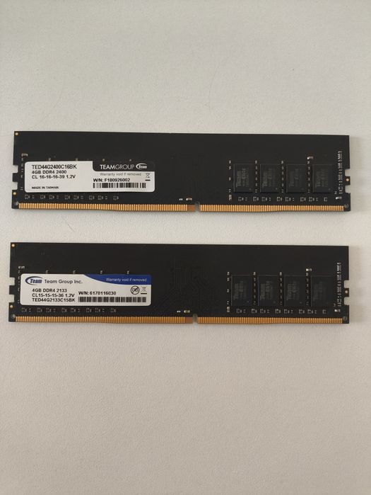 Продам ОЗУ DDR4 8 гб