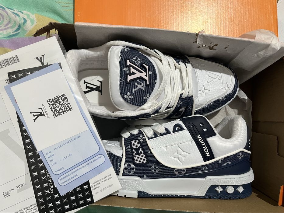 Louis Vuitton Trainer Blue