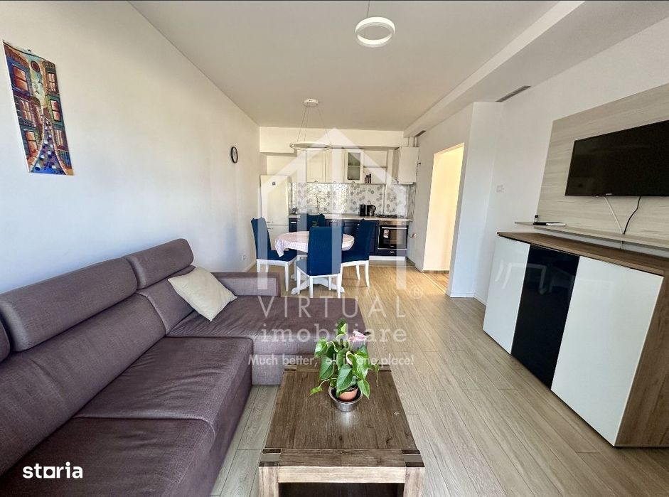 Apartament de inchiriat in Sibiu 2 camere-modern-lift-loc de parcare