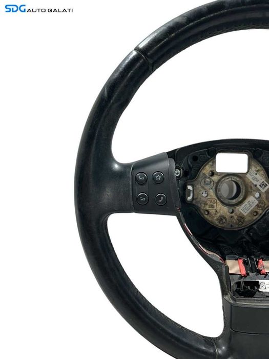 Volan 3 Spite cu Comenzi Volkswagen Passat B6 2005 - 2010 Cod 1K0959537J 61618395 [L6876]