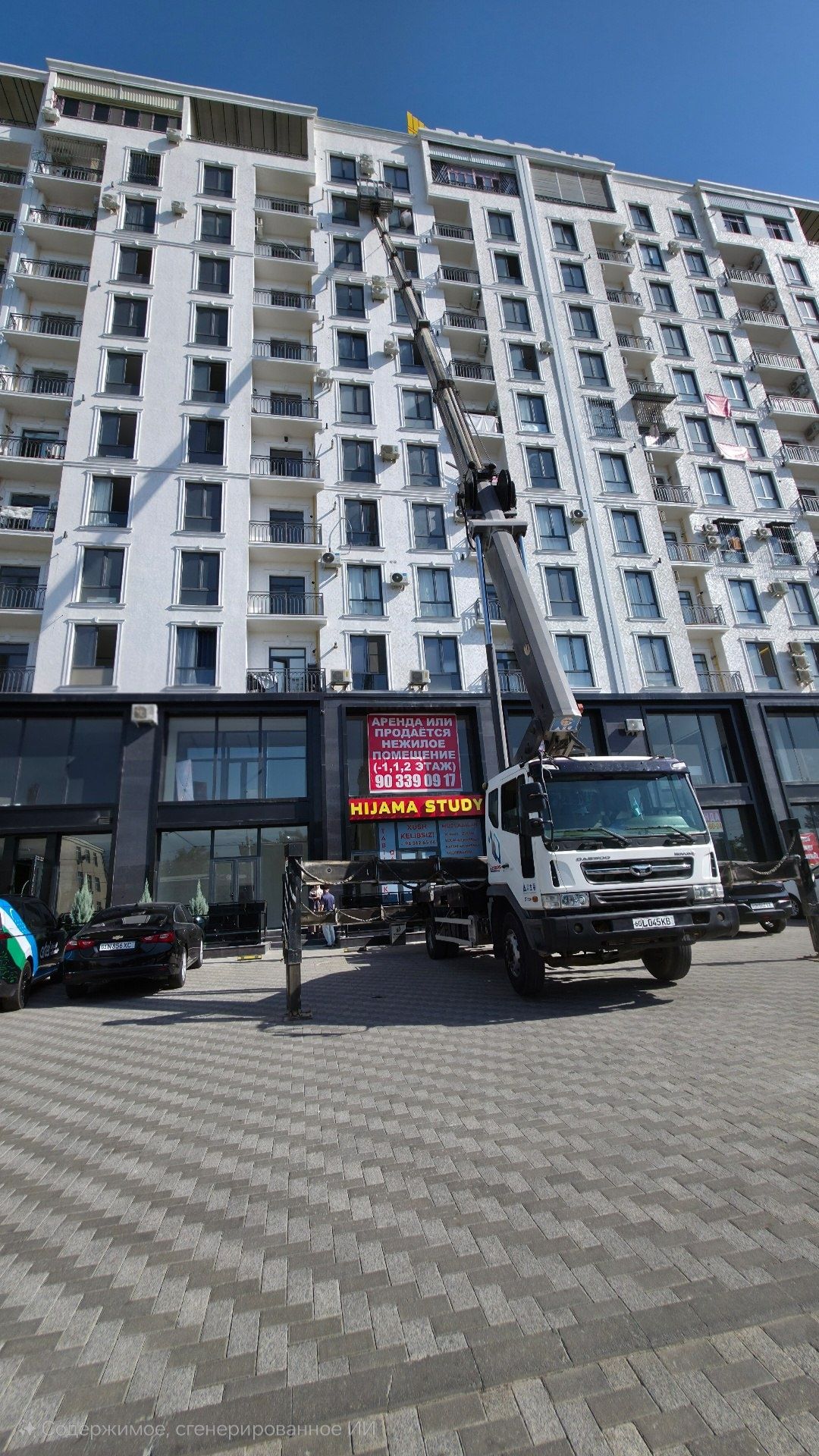 Услуга автовышка 45 метр в городе Чирчик