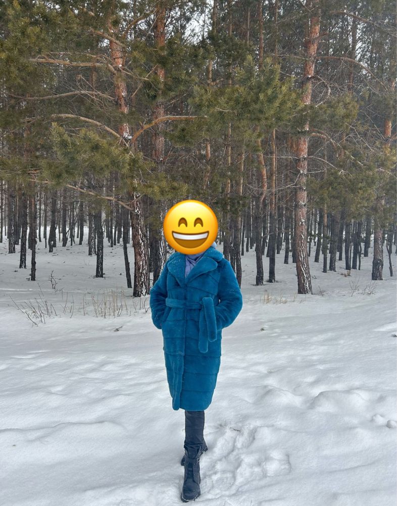 Шубка эко размер XL
