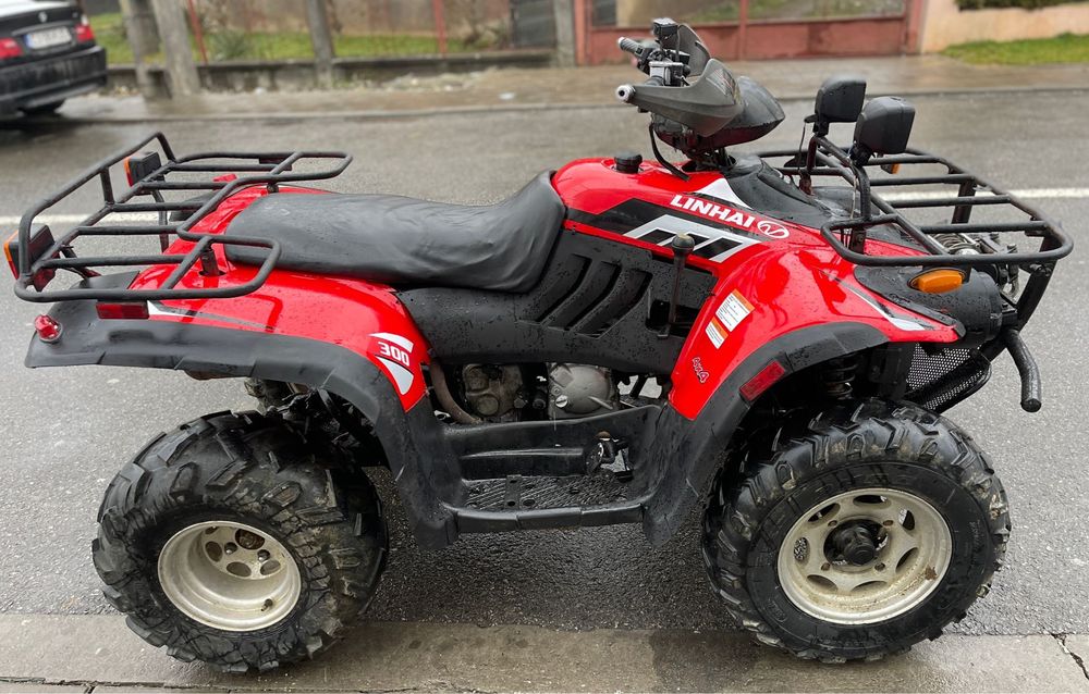 Atv Linhai Worker 300cc 4x4 / Înmatriculat Poliție /stare foarte bună!
