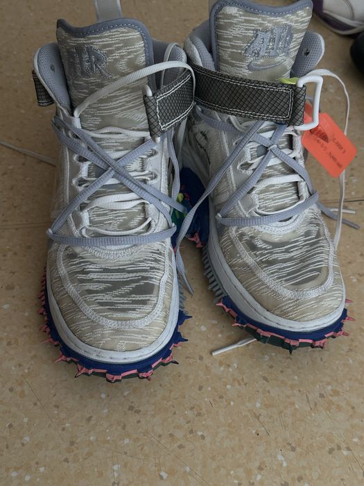 Nike Air Force 1 Mid Off White Clear White