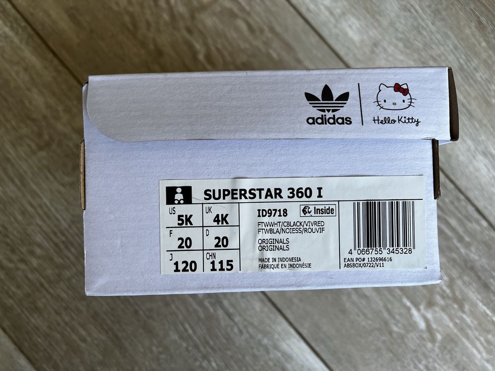 Бебешки маратонки Adidas x Hello Kitty, 20 номер